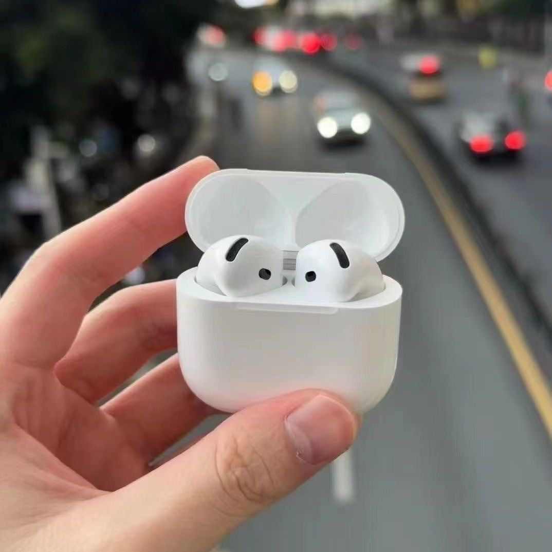 Tajtronics AirPods 4 – Wireless Bluetooth Earbuds with Noise Cancellation & Long Battery Life