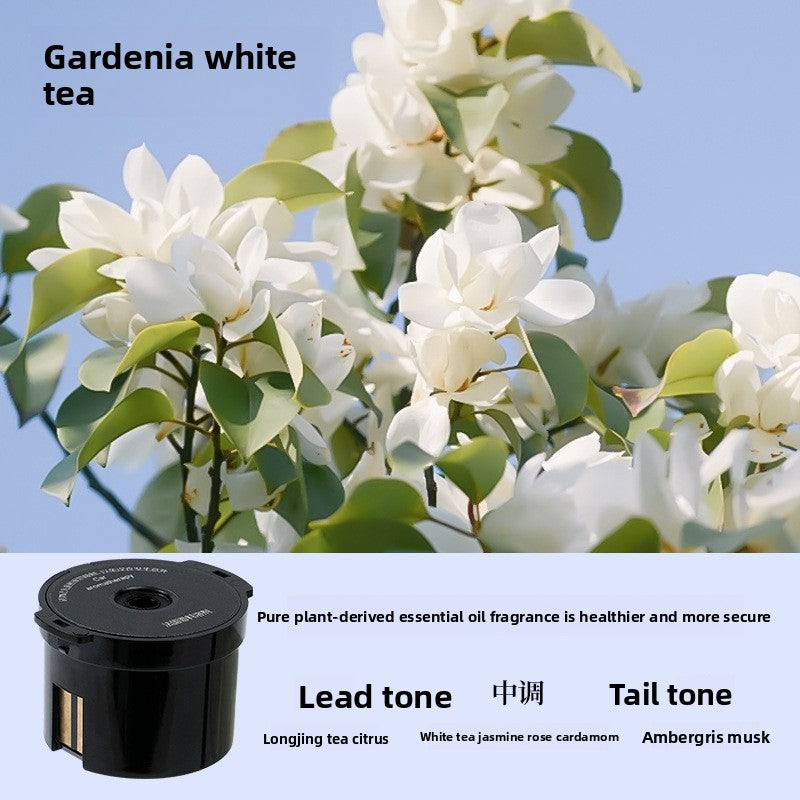 Automatic Car Aroma Diffuser with LED Light - Smart Spray Air Freshener for Long-Lasting Fragrance