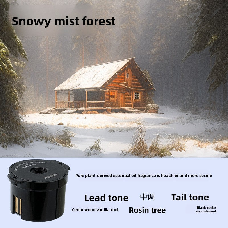 Automatic Car Aroma Diffuser with LED Light - Smart Spray Air Freshener for Long-Lasting Fragrance