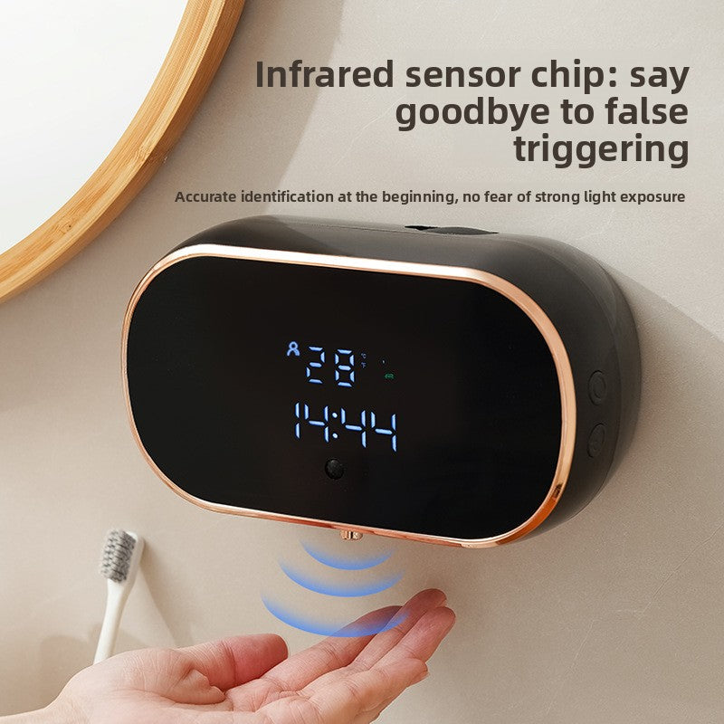 Smart Sensor Soap Dispenser Wall-Mounted USB Rechargeable
