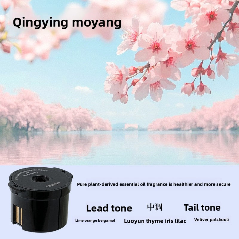 Automatic Car Aroma Diffuser with LED Light - Smart Spray Air Freshener for Long-Lasting Fragrance