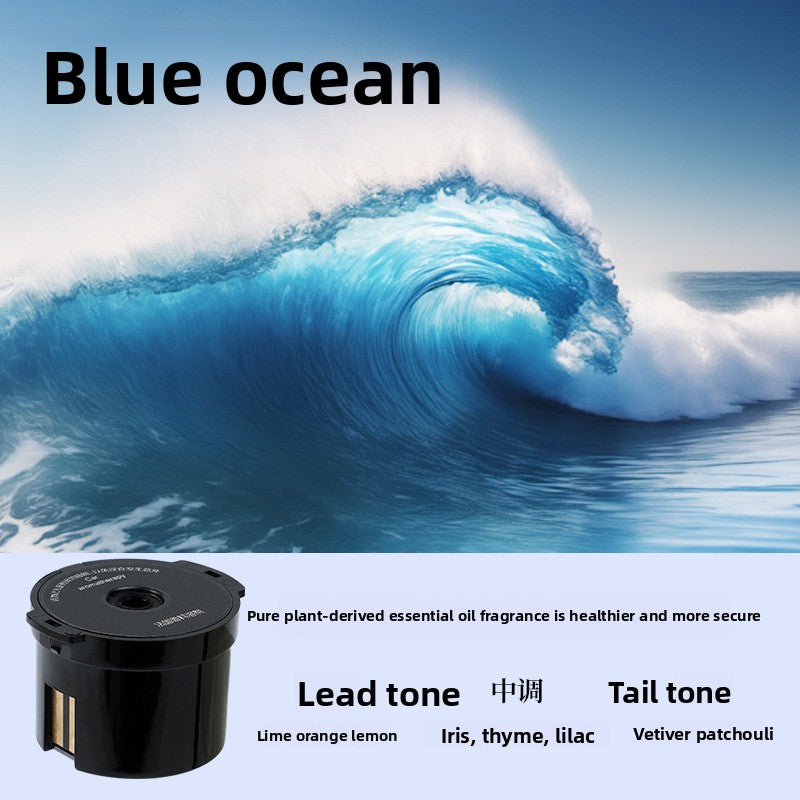 Automatic Car Aroma Diffuser with LED Light - Smart Spray Air Freshener for Long-Lasting Fragrance