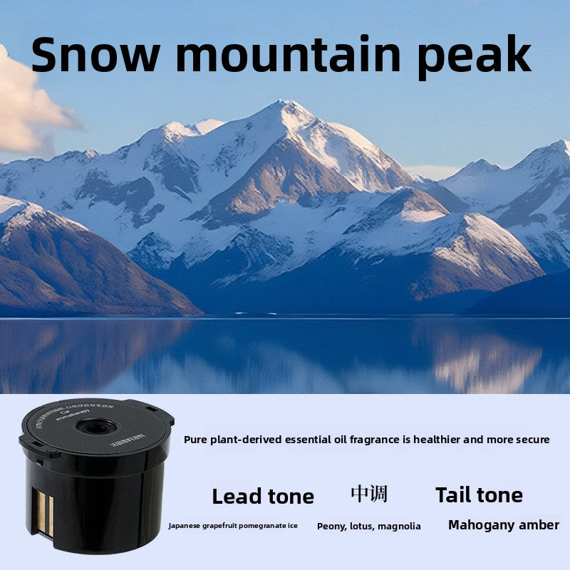 Automatic Car Aroma Diffuser with LED Light - Smart Spray Air Freshener for Long-Lasting Fragrance