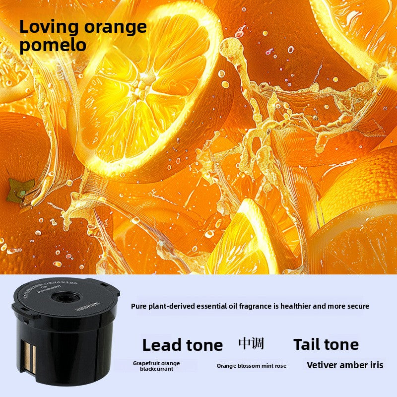 Automatic Car Aroma Diffuser with LED Light - Smart Spray Air Freshener for Long-Lasting Fragrance