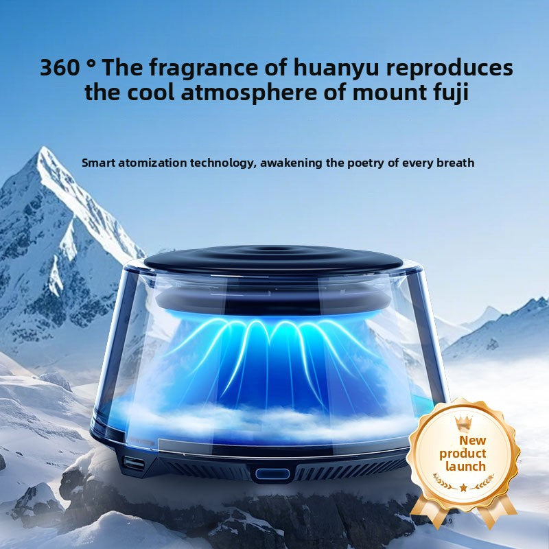 Automatic Car Aroma Diffuser with LED Light - Smart Spray Air Freshener for Long-Lasting Fragrance